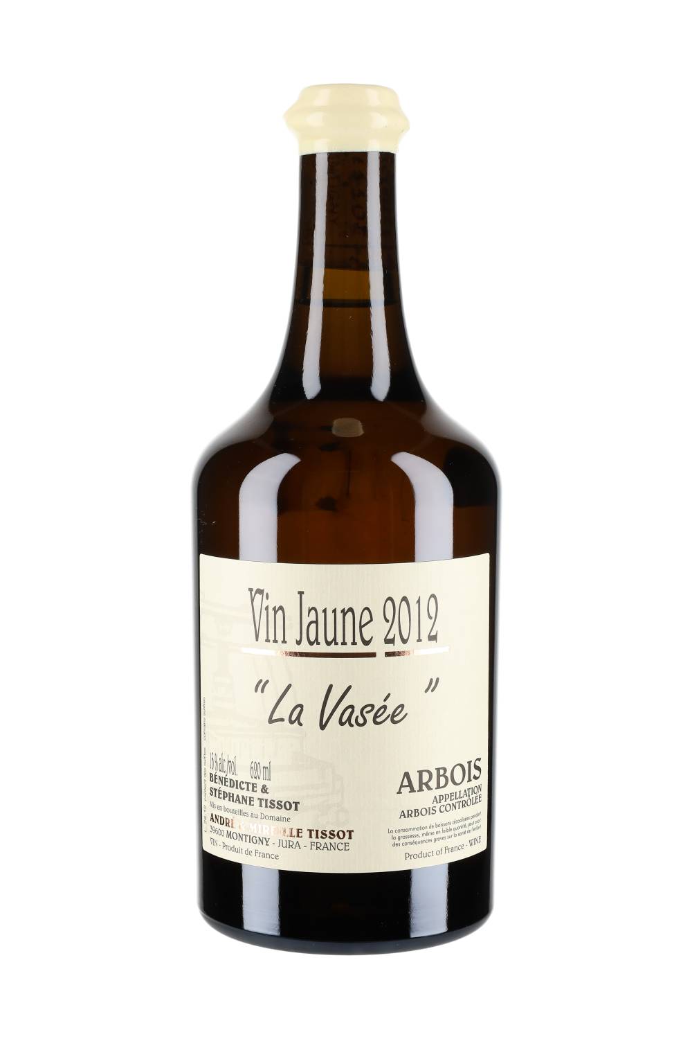 Bénédicte et Stéphane Tissot Arbois Vin Jaune La Vasée 2012