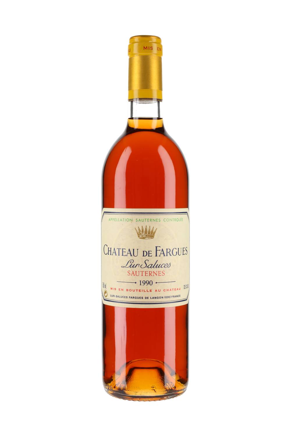 Château de Fargues Sauternes 1990