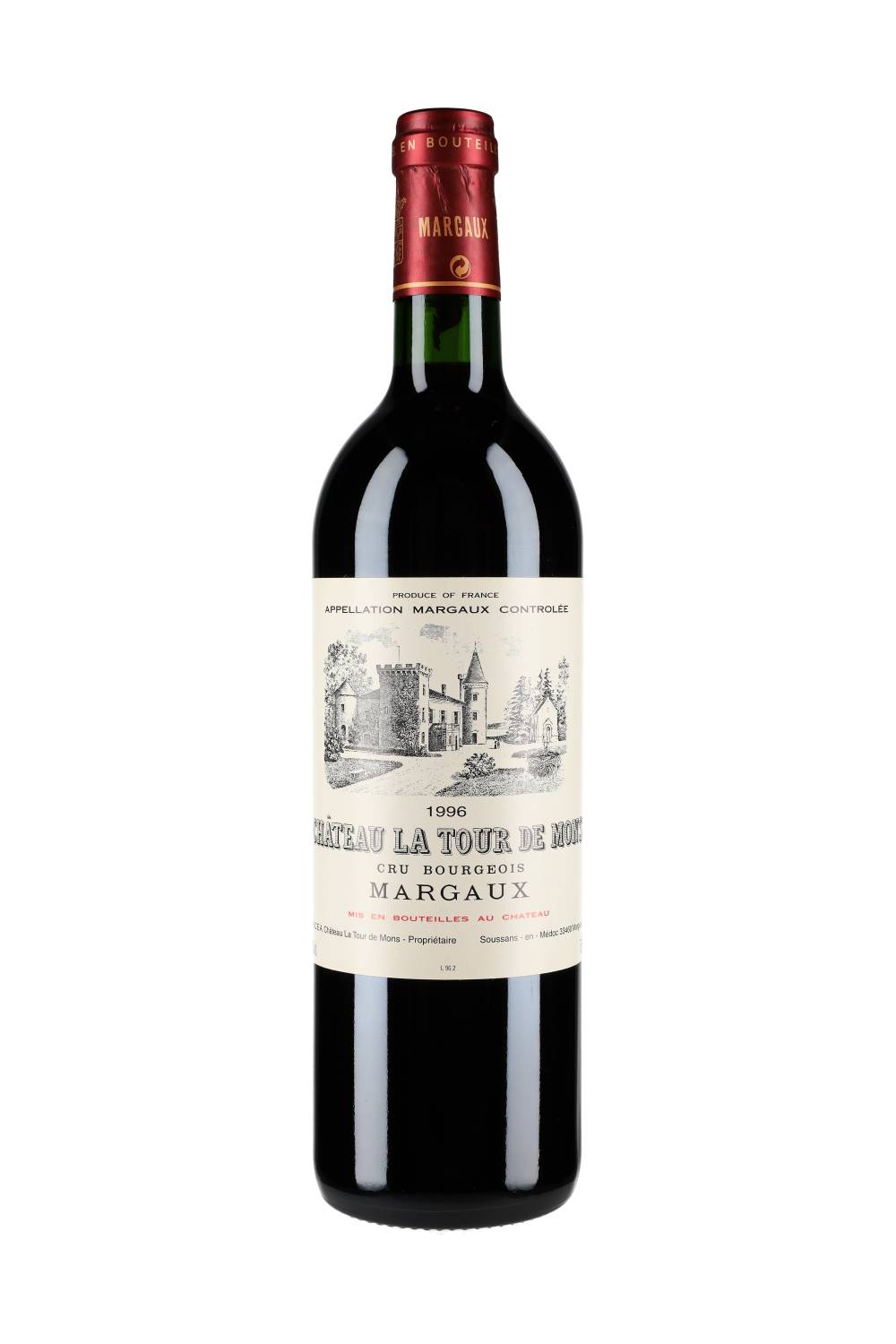 Château La Tour de Mons Margaux 1996
