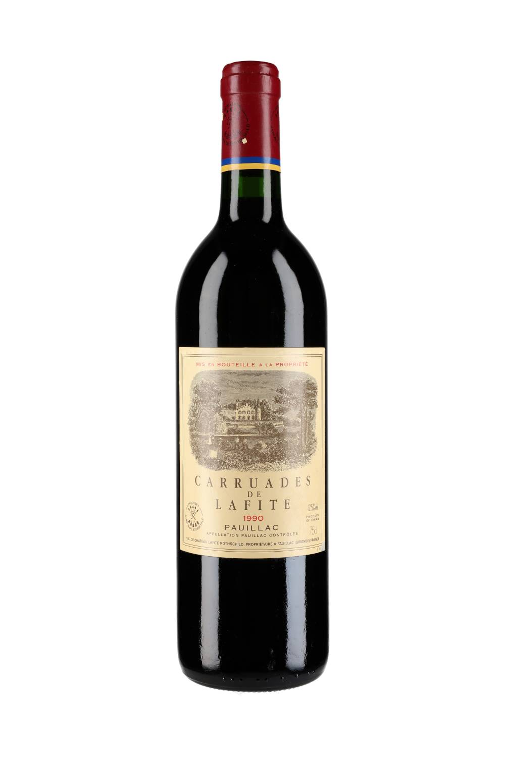 Château Lafite Rothschild Pauillac Carruades de Lafite 1990