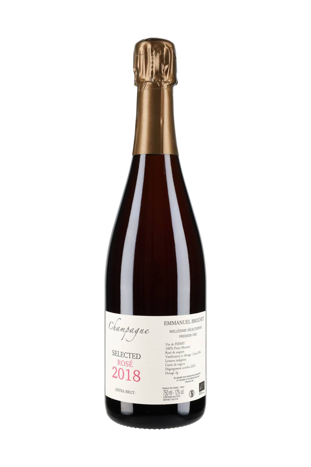 Emmanuel Brochet Champagne Rosé de Saignée Selected 2018