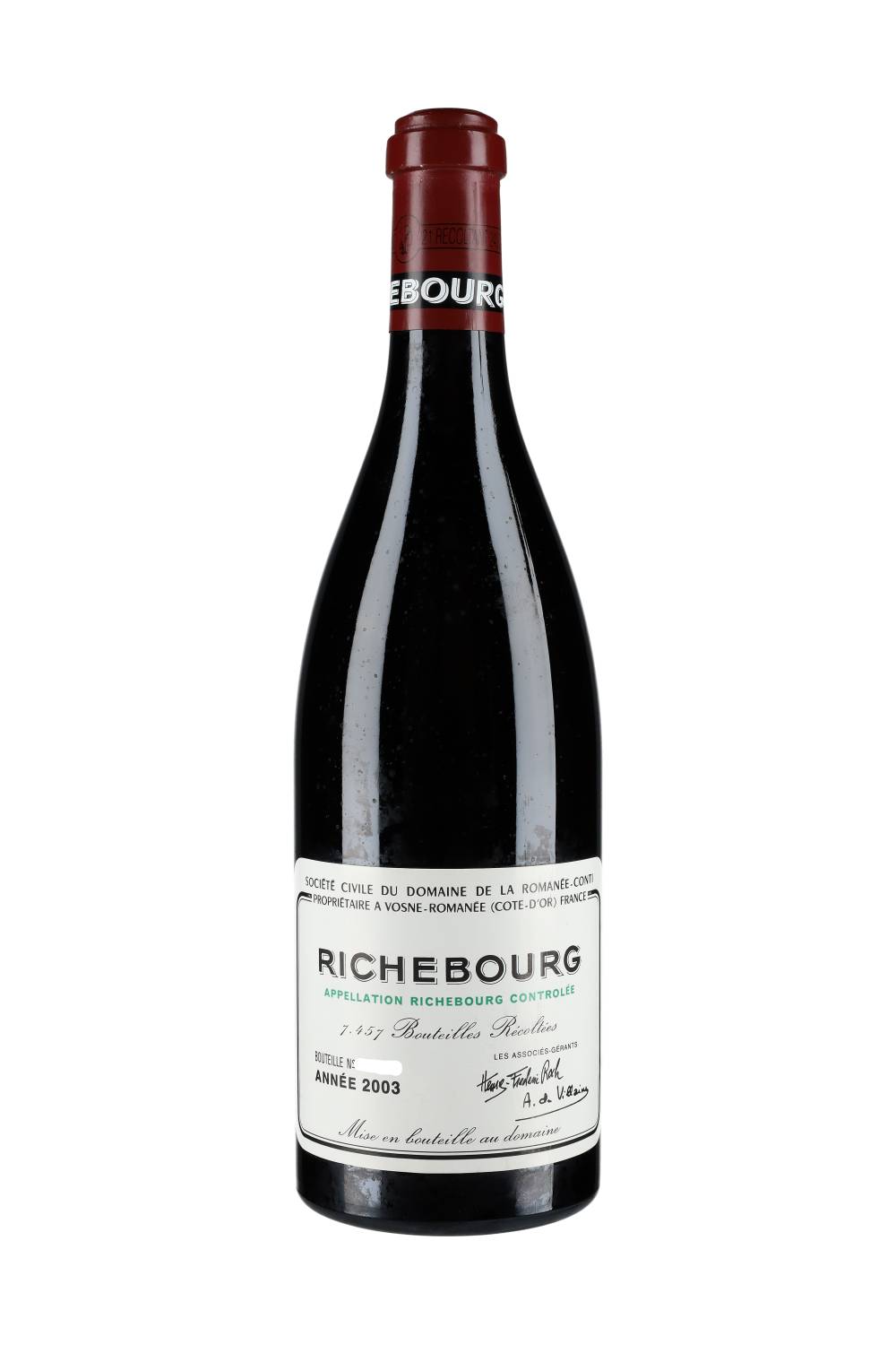 Domaine de la Romanée-Conti Richebourg Grand Cru 2003