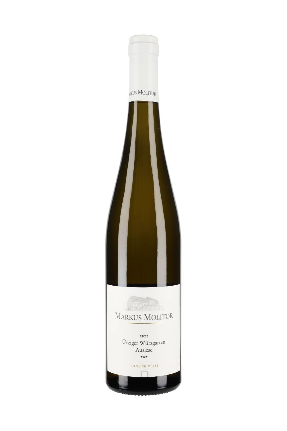 Markus Molitor Ürziger Würzgarten Riesling Auslese *** (White Capsule) 2022
